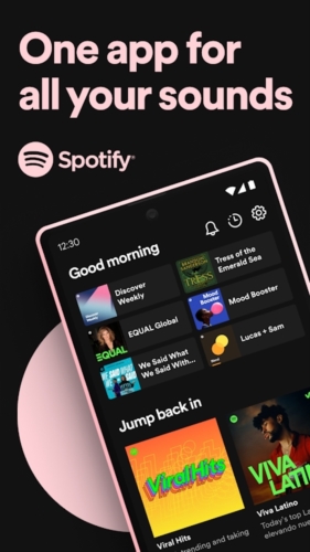 Herunterladen von Songs auf Spotify mit Mobile-1