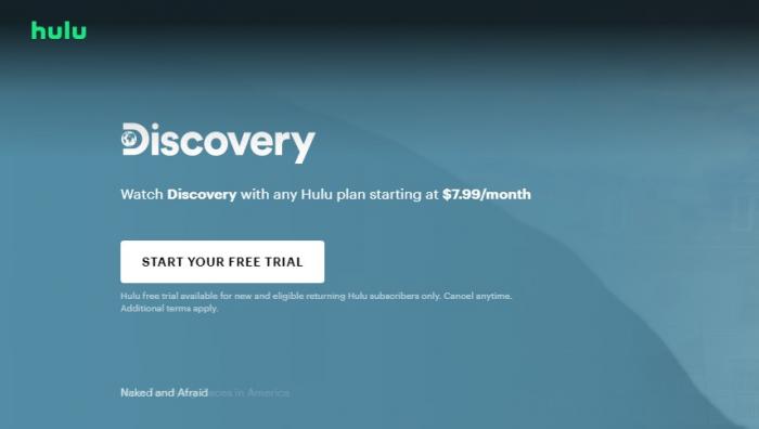 Discovery Plus på Hulu