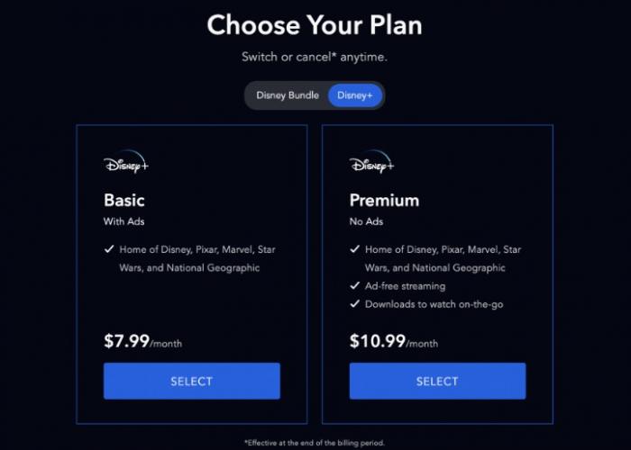 Aggiornamento delle informazioni di pagamento Disney Plus-1